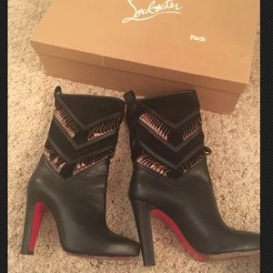 Christian Louboutin Romy Leather Boot-  great cond